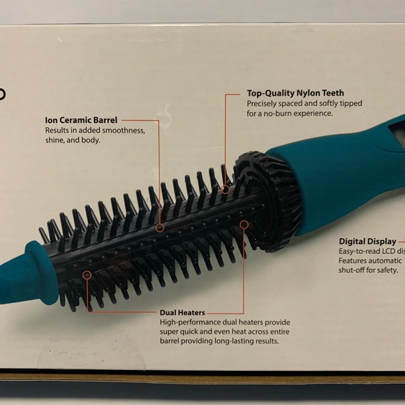 Pro Grip Digital Fusion Styler - Teal with travel bag NEW IN BOX - Picture 2 of 15